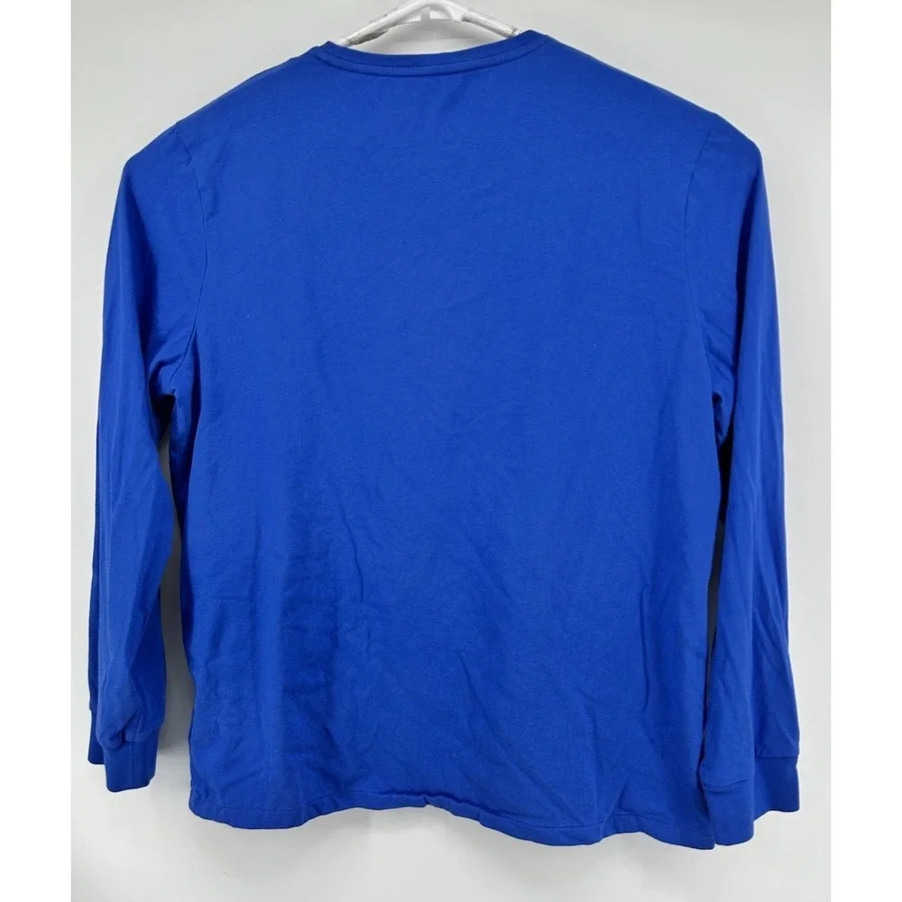 Polo‎ Ralph Lauren Long Sleeve Shirt Blue Men's Size XL